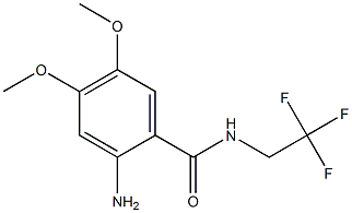 2-amino-4,5-dimethoxy-N-(2,2,2-trifluoroethyl)benzamide