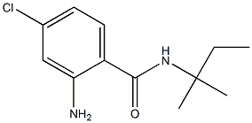 2-amino-4-chloro-N-(1,1-dimethylpropyl)benzamide