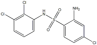 2-amino-4-chloro-N-(2,3-dichlorophenyl)benzene-1-sulfonamide