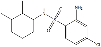 2-amino-4-chloro-N-(2,3-dimethylcyclohexyl)benzene-1-sulfonamide Structure