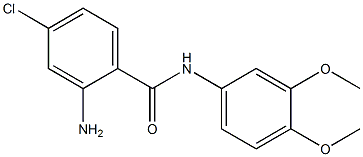 2-amino-4-chloro-N-(3,4-dimethoxyphenyl)benzamide