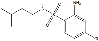  2-amino-4-chloro-N-(3-methylbutyl)benzene-1-sulfonamide