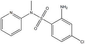 2-amino-4-chloro-N-methyl-N-(pyridin-2-yl)benzene-1-sulfonamide