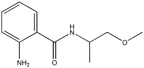 2-amino-N-(1-methoxypropan-2-yl)benzamide Structure