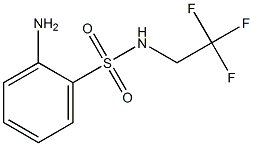 2-amino-N-(2,2,2-trifluoroethyl)benzenesulfonamide Structure