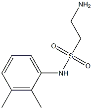 2-amino-N-(2,3-dimethylphenyl)ethanesulfonamide,,结构式