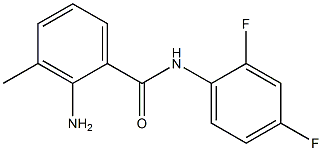 2-amino-N-(2,4-difluorophenyl)-3-methylbenzamide