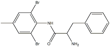 2-amino-N-(2,6-dibromo-4-methylphenyl)-3-phenylpropanamide