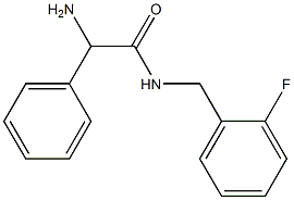 2-amino-N-(2-fluorobenzyl)-2-phenylacetamide