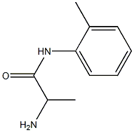 2-amino-N-(2-methylphenyl)propanamide Structure