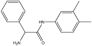  2-amino-N-(3,4-dimethylphenyl)-2-phenylacetamide