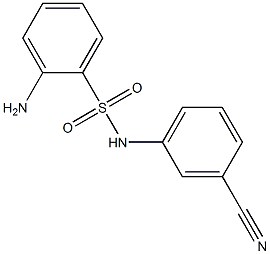 2-amino-N-(3-cyanophenyl)benzenesulfonamide