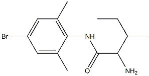 2-amino-N-(4-bromo-2,6-dimethylphenyl)-3-methylpentanamide|