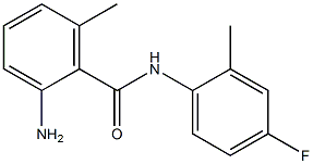 2-amino-N-(4-fluoro-2-methylphenyl)-6-methylbenzamide