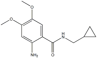 2-amino-N-(cyclopropylmethyl)-4,5-dimethoxybenzamide