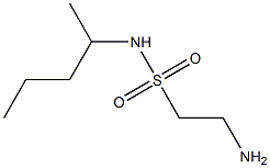 2-amino-N-(pentan-2-yl)ethane-1-sulfonamide Structure