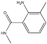 2-amino-N,3-dimethylbenzamide Structure