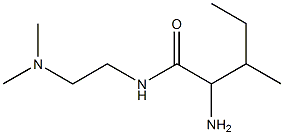  2-amino-N-[2-(dimethylamino)ethyl]-3-methylpentanamide