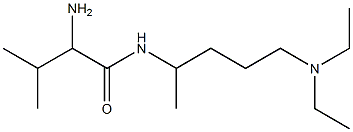 2-amino-N-[4-(diethylamino)-1-methylbutyl]-3-methylbutanamide