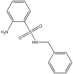 2-amino-N-benzylbenzene-1-sulfonamide Structure