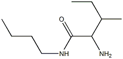 2-amino-N-butyl-3-methylpentanamide|