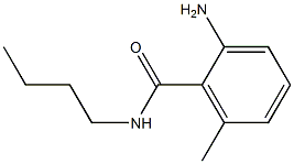 2-amino-N-butyl-6-methylbenzamide Structure