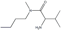 2-amino-N-butyl-N,3-dimethylbutanamide Structure