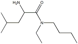 2-amino-N-butyl-N-ethyl-4-methylpentanamide