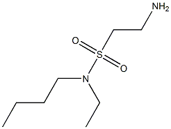 2-amino-N-butyl-N-ethylethanesulfonamide Structure