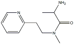 2-amino-N-methyl-N-[2-(pyridin-2-yl)ethyl]propanamide