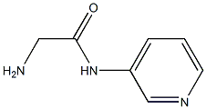 2-amino-N-pyridin-3-ylacetamide 结构式