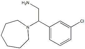 2-azepan-1-yl-2-(3-chlorophenyl)ethanamine