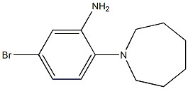 2-azepan-1-yl-5-bromoaniline 结构式