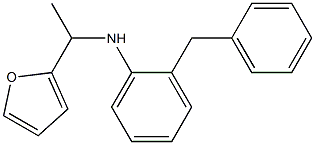 2-benzyl-N-[1-(furan-2-yl)ethyl]aniline
