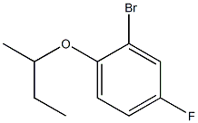 2-bromo-1-(butan-2-yloxy)-4-fluorobenzene Structure