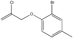 2-bromo-1-[(2-chloroprop-2-en-1-yl)oxy]-4-methylbenzene