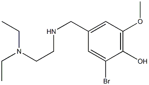 2-bromo-4-({[2-(diethylamino)ethyl]amino}methyl)-6-methoxyphenol