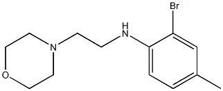 2-bromo-4-methyl-N-[2-(morpholin-4-yl)ethyl]aniline