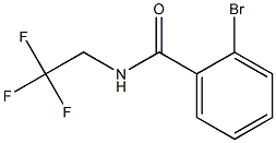 2-bromo-N-(2,2,2-trifluoroethyl)benzamide,,结构式