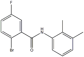2-bromo-N-(2,3-dimethylphenyl)-5-fluorobenzamide