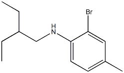 2-bromo-N-(2-ethylbutyl)-4-methylaniline