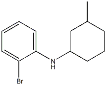 2-bromo-N-(3-methylcyclohexyl)aniline 结构式