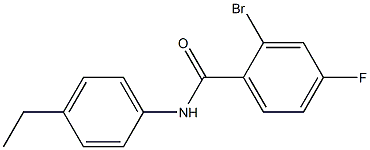 2-bromo-N-(4-ethylphenyl)-4-fluorobenzamide