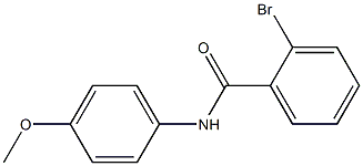 2-bromo-N-(4-methoxyphenyl)benzamide,,结构式