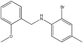 2-bromo-N-[(2-methoxyphenyl)methyl]-4-methylaniline
