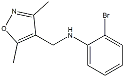 2-bromo-N-[(3,5-dimethyl-1,2-oxazol-4-yl)methyl]aniline