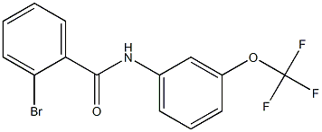 2-bromo-N-[3-(trifluoromethoxy)phenyl]benzamide