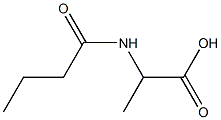 2-butanamidopropanoic acid Structure