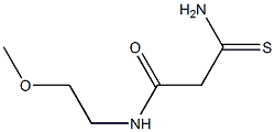 2-carbamothioyl-N-(2-methoxyethyl)acetamide