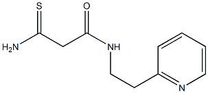 2-carbamothioyl-N-[2-(pyridin-2-yl)ethyl]acetamide